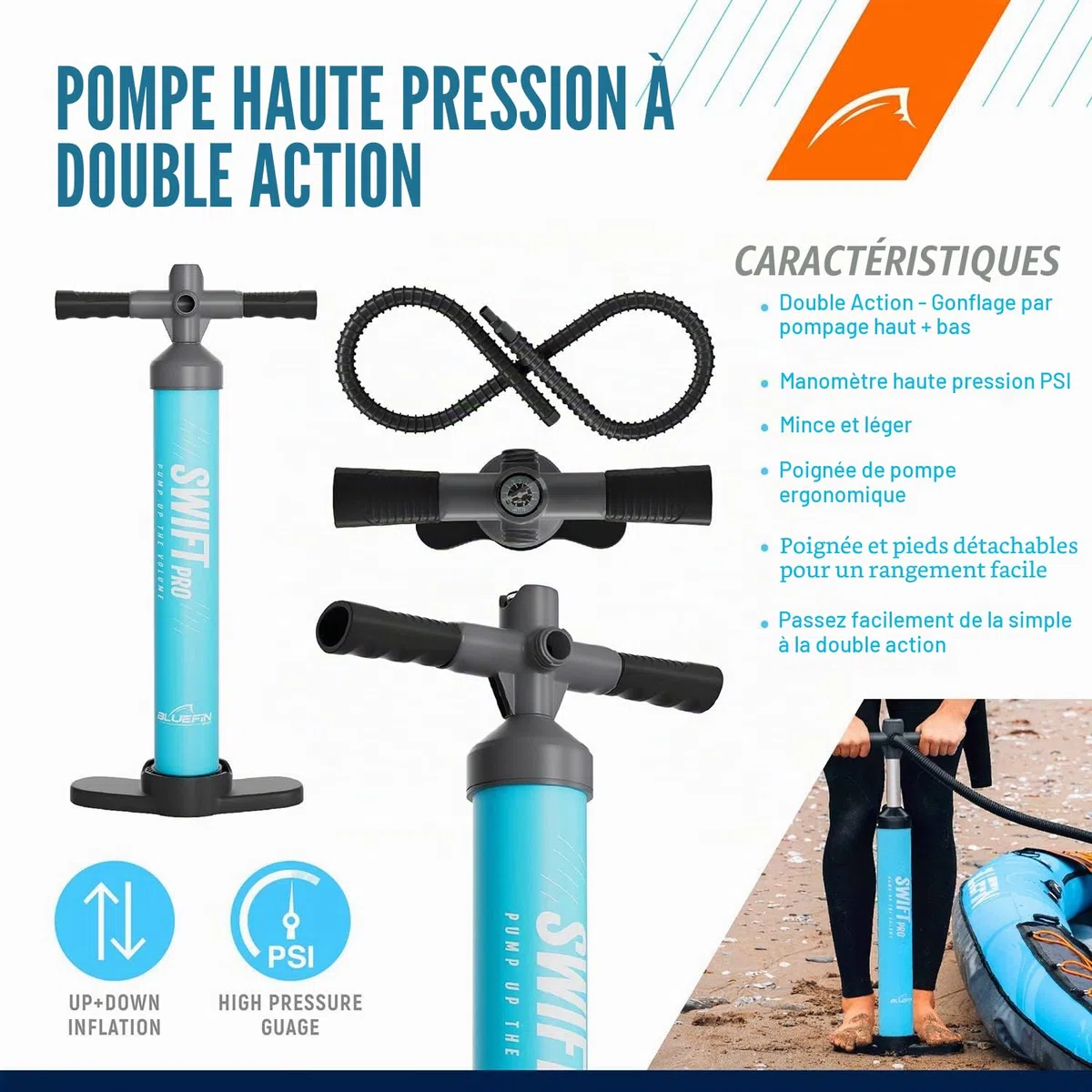 Bluefin Scout and Ranger Inflatable Kayak Inflatable Canoe Alternative Available in Two Sizes - Scout 1 Person Kayak and Ranger 2 Person Kayak