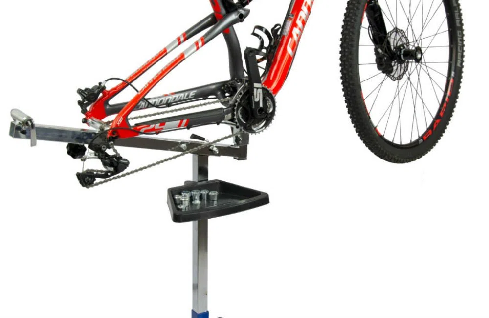 Gioma Bikestand GC 205-00 Support pour vélo de compétition, béquille Pliable pour vélo Unisexe, Adulte