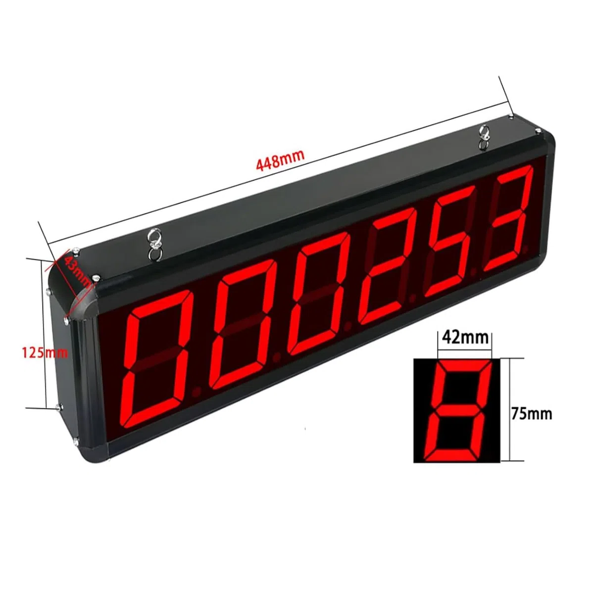 Compteur numérique LED avec télécommande, capteur de 10 à 70 cm, mémoire de mise hors tension, pour la ligne de production, comptage et emballage des marchandises