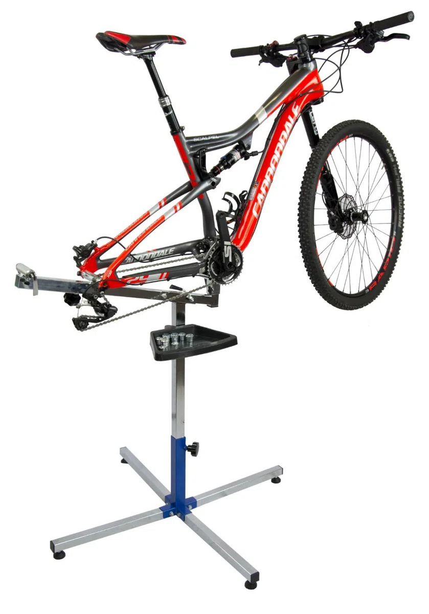 Gioma Bikestand GC 205-00 Support pour vélo de compétition, béquille Pliable pour vélo Unisexe, Adulte