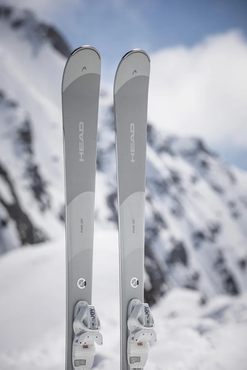 Head Ski Pure Joy - Contrôle et Pardon optimisés pour Les débutants à avancés - Fixation préréglée de 9 GW