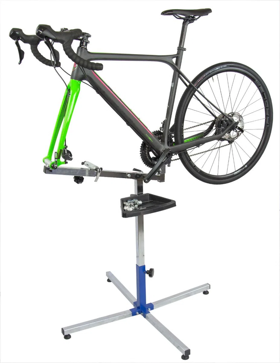 Gioma Bikestand GC 205-00 Support pour vélo de compétition, béquille Pliable pour vélo Unisexe, Adulte