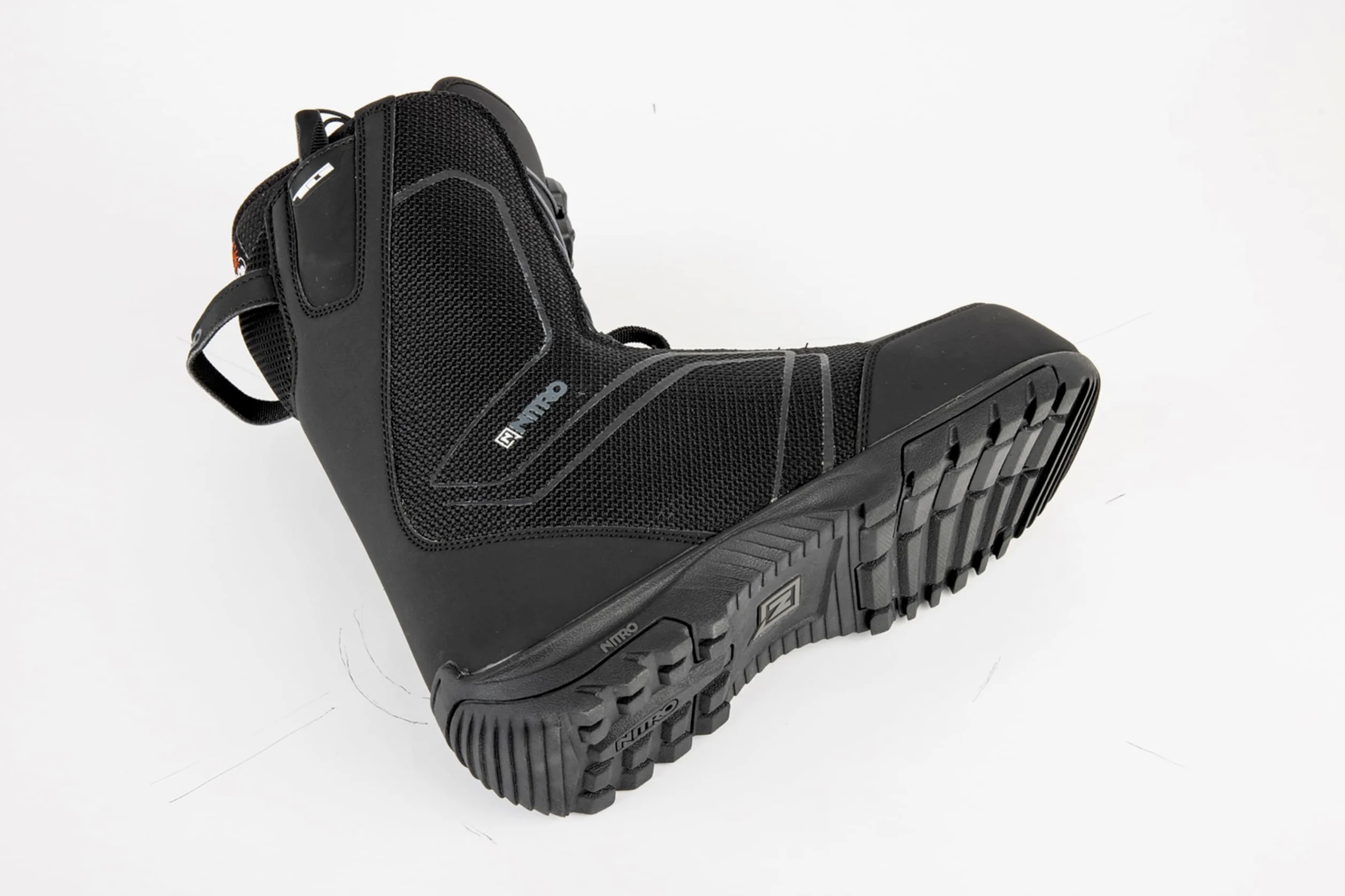 Nitro Snowboards Herren Sentinel TLS '23 All Mountain Freestyle Schnellschnürsystem Günstig Boot Snowboardboot, Bottes Hommes, True Black, MP 25.0 // EU 38 2/3 // US 7
